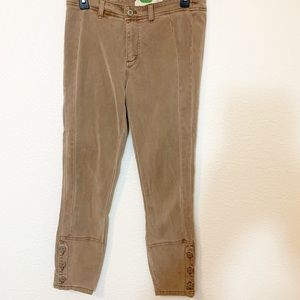 Anthropology brown cord pants size 28